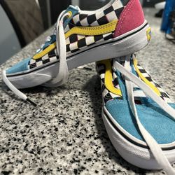 Vans Old Skool Neon Checks Multicolor
