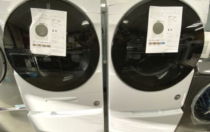 Virtual Appointment Available Open Box Front Loading Washer DryerSet