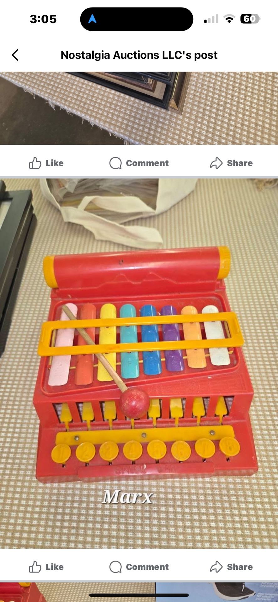Marx Vintage Xylophone