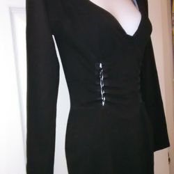 Lust Vintage Sexy Black Dress