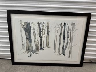 Crate & Barrel Hidden Path" print by artist Alexandra White,