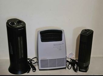 3 Heaters Different Brand Like New