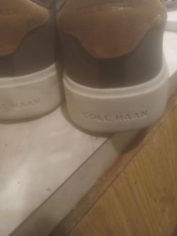 Cole Haan Tan Suede Sneakers