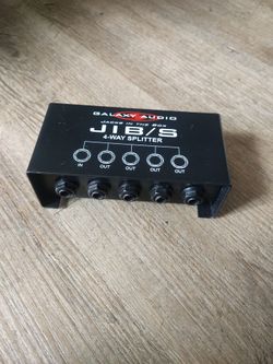 Galaxy Audio JIB/S 4-Way Headphone Splitter For Sale