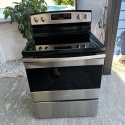 Amana Electric Stove Working Perfect Clean One Receipt For 90 Days Warranty 