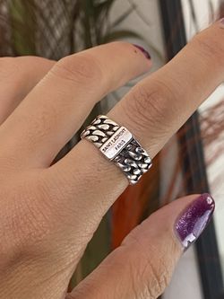 Silver Wide Open Ring Could Gif Size 6-10