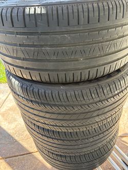 225/40/18 low profile tires for sale, complete set of 4.