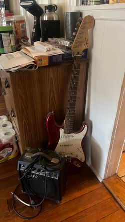 Squier and amp