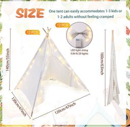 12 pack kids tee pee tents