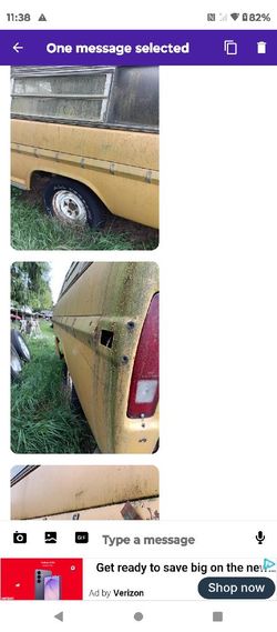 1968-72 Ford longbed pickup box and 9"rear end trailer