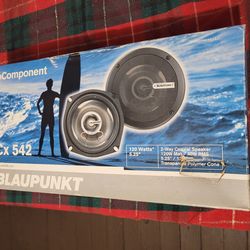Speakers x 2 Blaupunkt 120 watts New B.O.