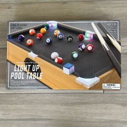 Pool Table Light Up