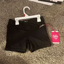 Black Justice Bike Shorts