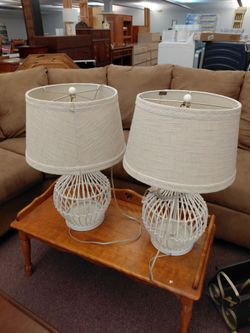 Pair of lamps