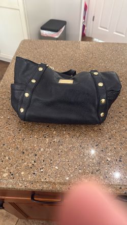 Michael kors Black Leather Purse
