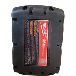 Milwaukee 2.0 AH Batteries