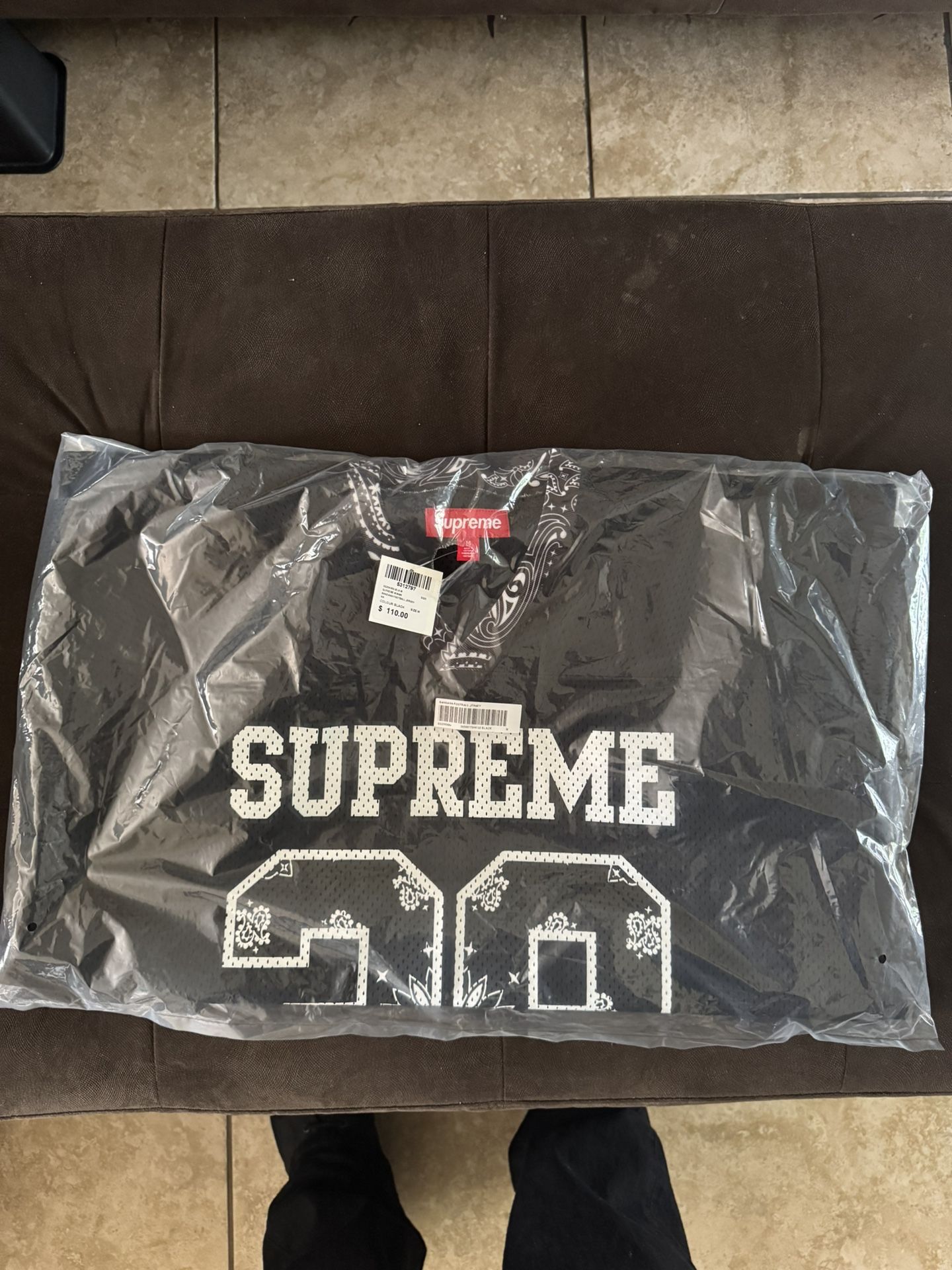 Supreme Paisley Jersey