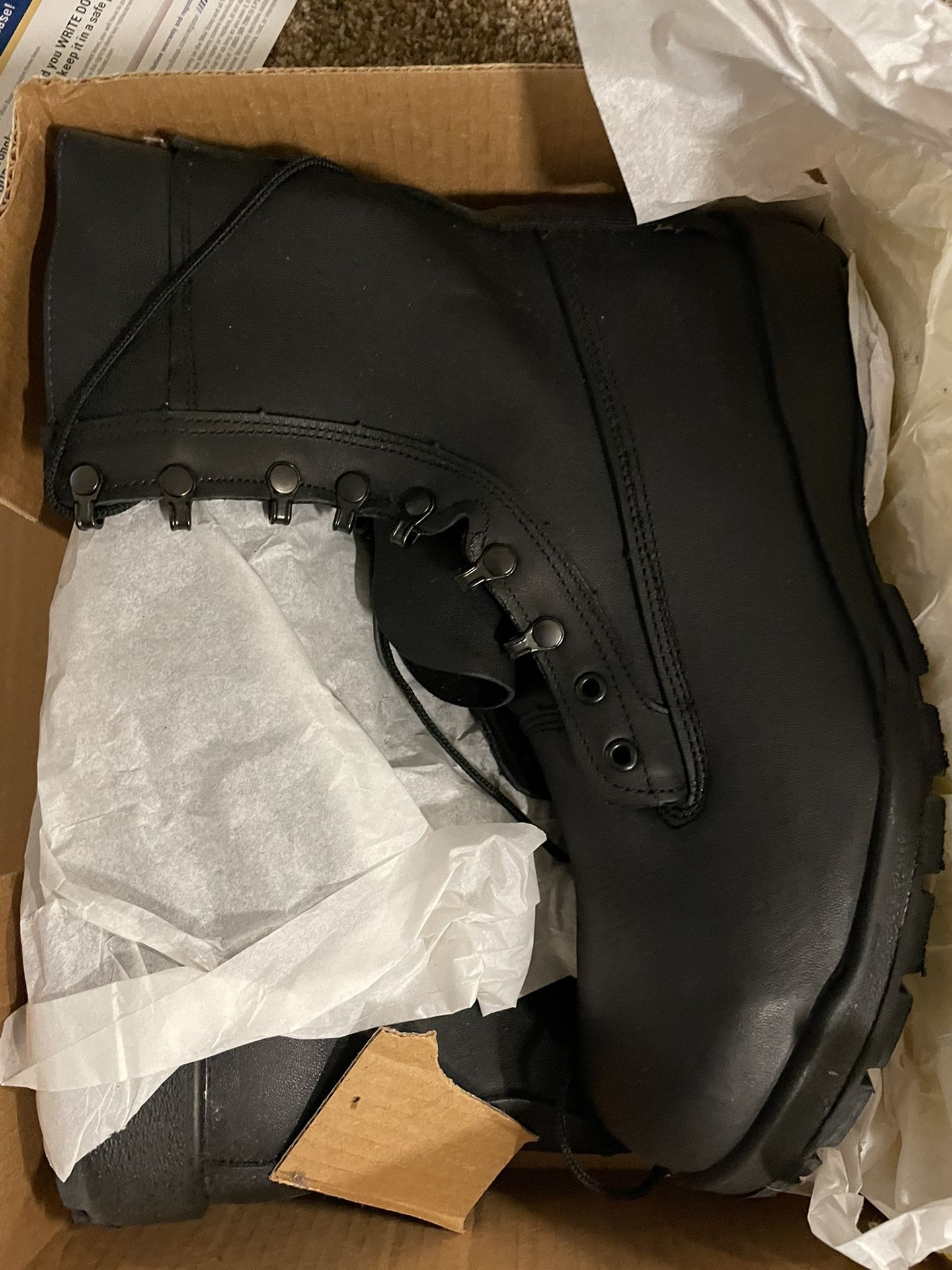 Belleville Military Safety Boots Size 13