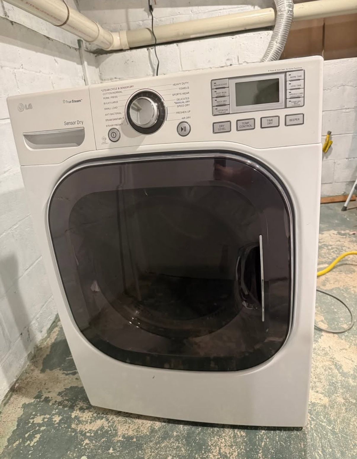 LG Front Load Gas Dryer With Sensor Dry — 7.4 Cu. Ft 