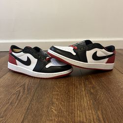 Air Jordan 1 Retro OG Low Black Toe