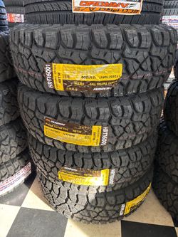 LT 265 70 R 17 vendo llantas nuevas marca Headway