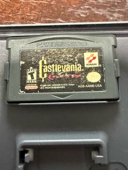 Castlevania Circle of the Moon Nintendo Game Boy Advance Gameboy Authentic
