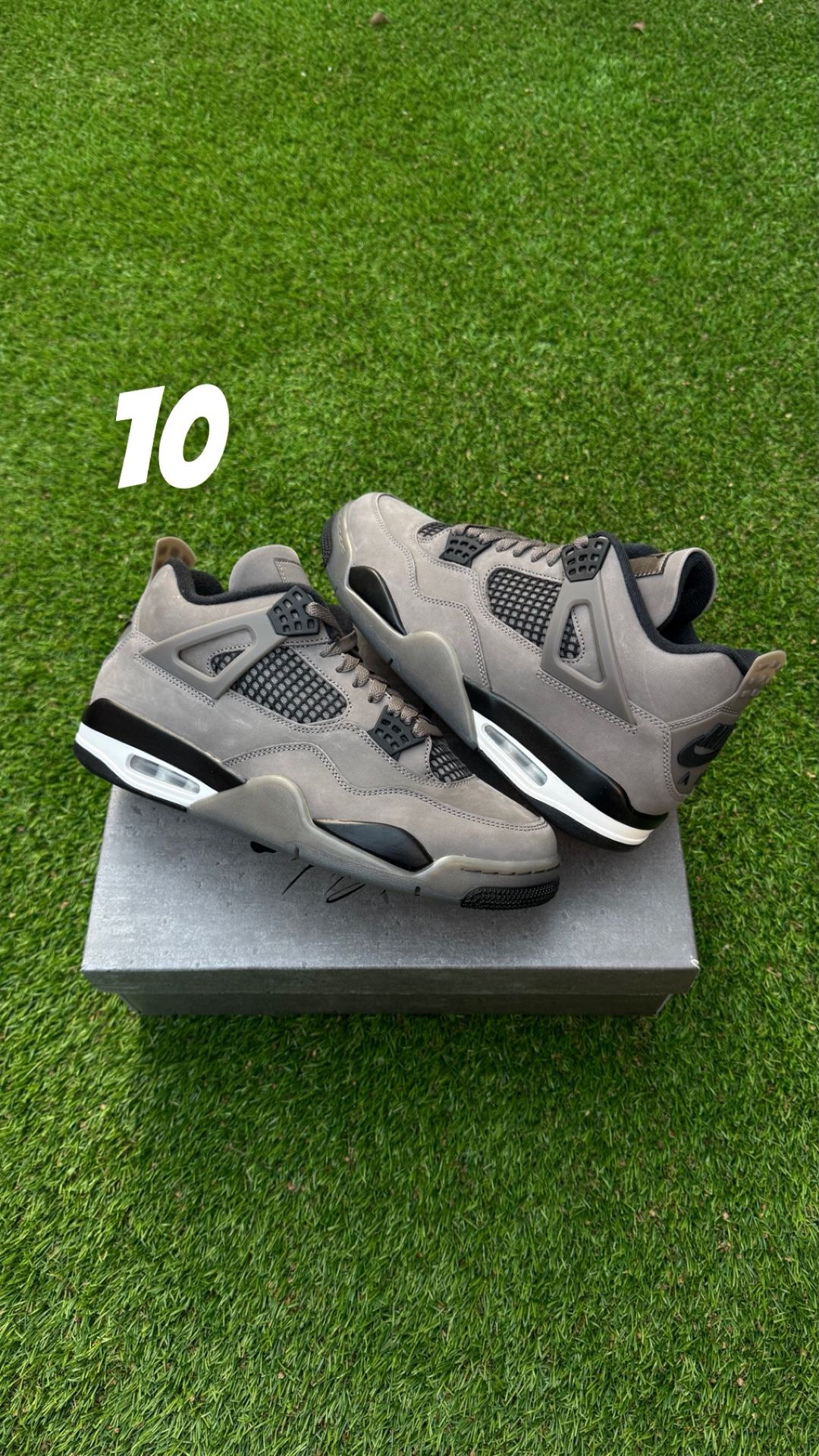 Jordan 4 cave stone size 10