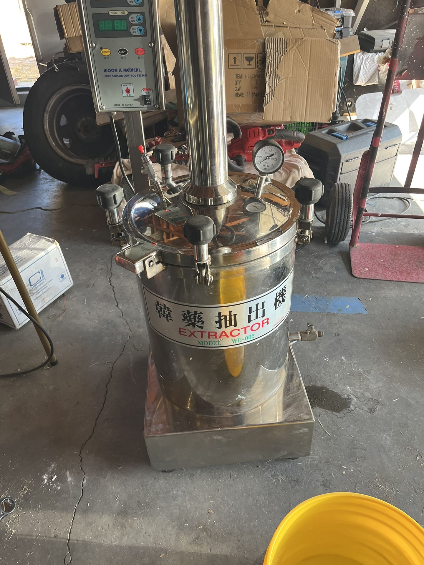 Rosin Press With Digital Heater And Timer
