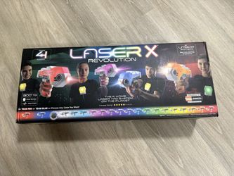 Laser X (Laser Tag Kit 4 People)