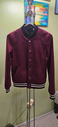 BDG Varsity Jacket Maroon Size S