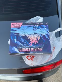 Mega evolution chaos rising box SEALED