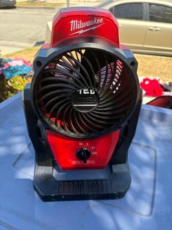 Milwuakee 12v fan