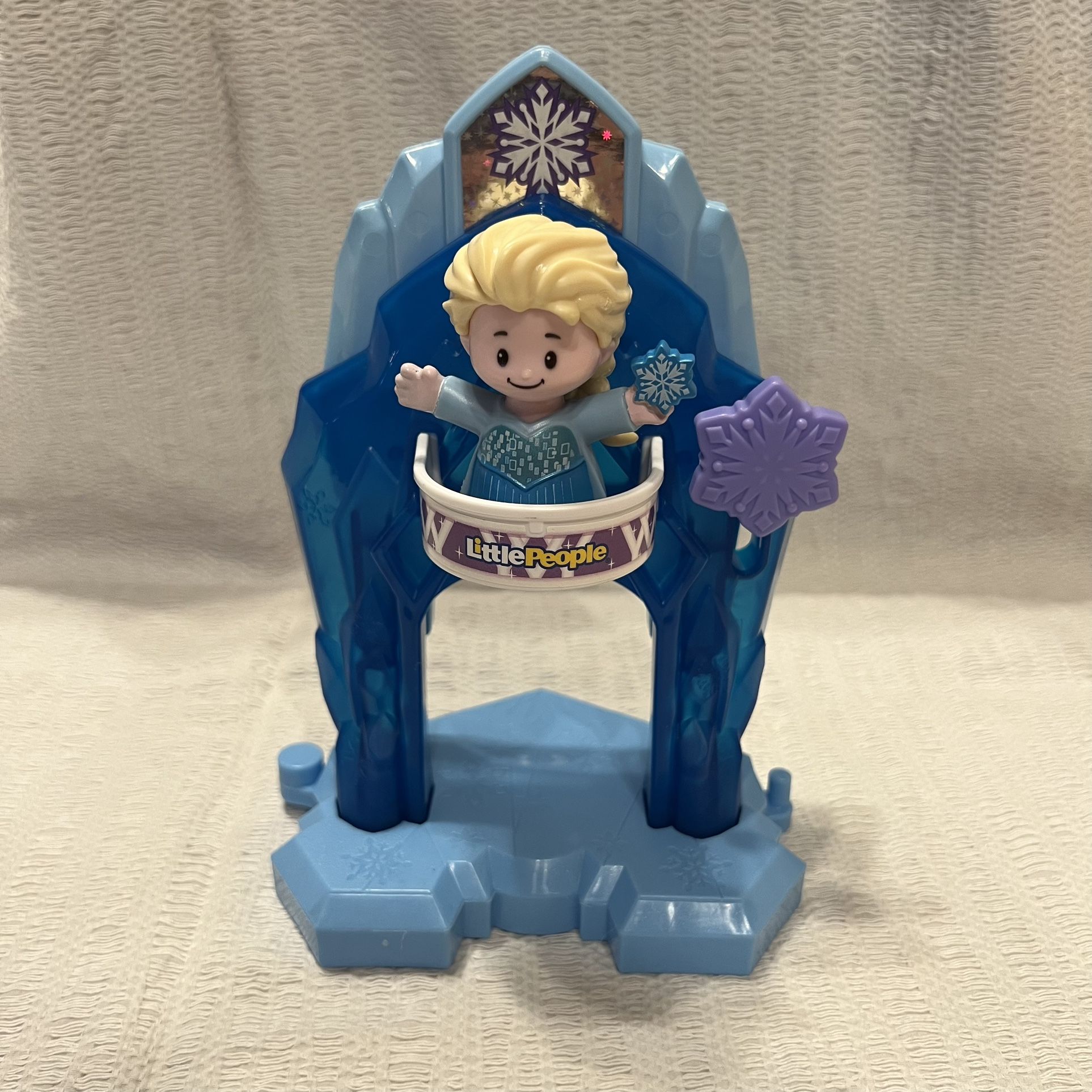 Disney Frozen Elsa’s Palace Little People Portable Playset with Figure for Toddlers