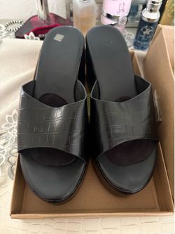 Black party shoes