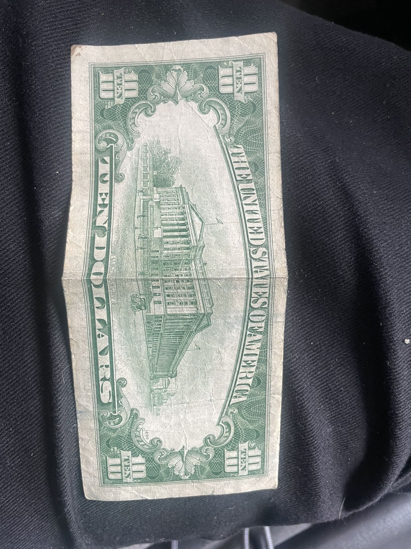 1950  10 Dollar Bill