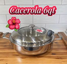 CACEROLA DE 6 QT VIDA SANA DE PRINCESS HOUSE 🌼🌼🌼
