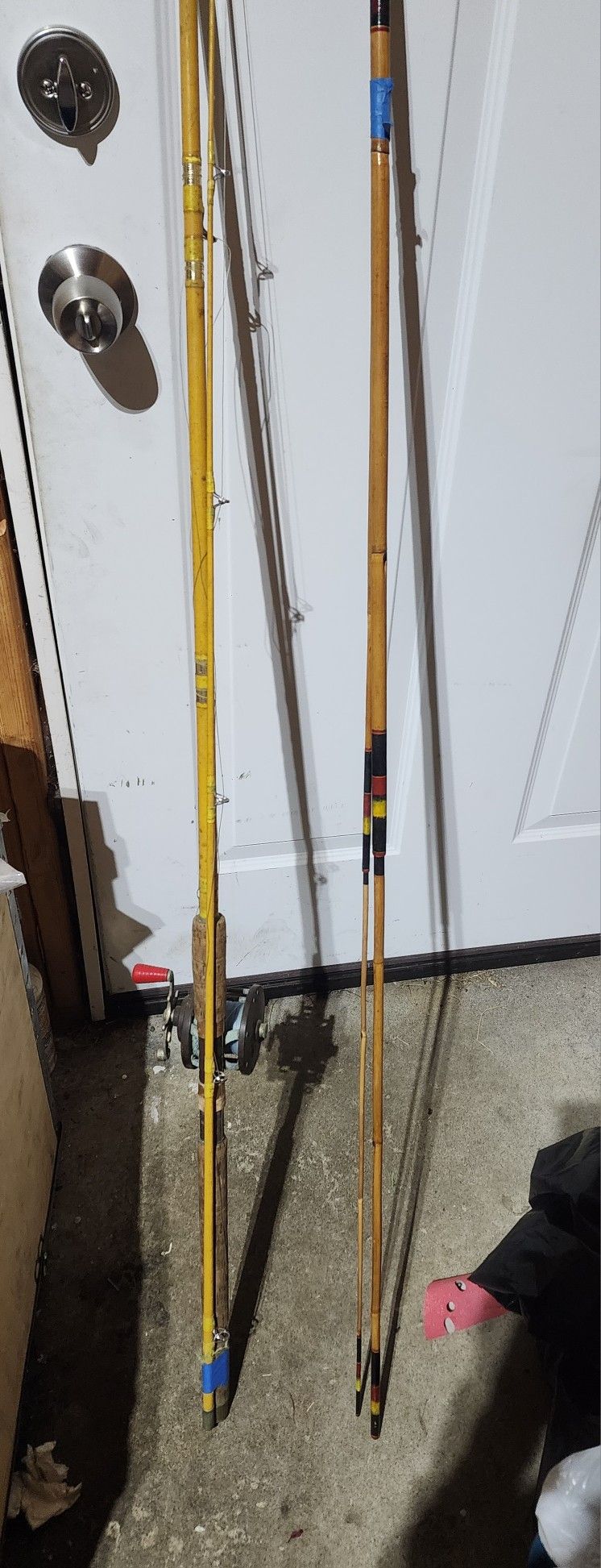 Vintage Fishing Poles Wright & McGill Salmon Moocher Rod Reel