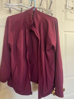 Maroon jacket