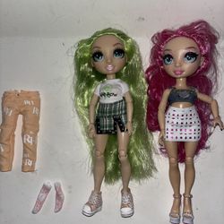 2 Rainbow High Dolls
