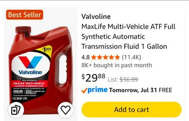 Valvoline ATF Synthetic oil