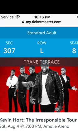 KEVIN HART TIX. (2)