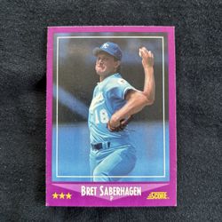 1988 Score - Bret Saberhagen #89