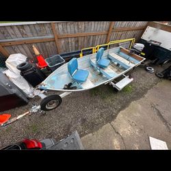 Boat k raft 12 ft aluminum