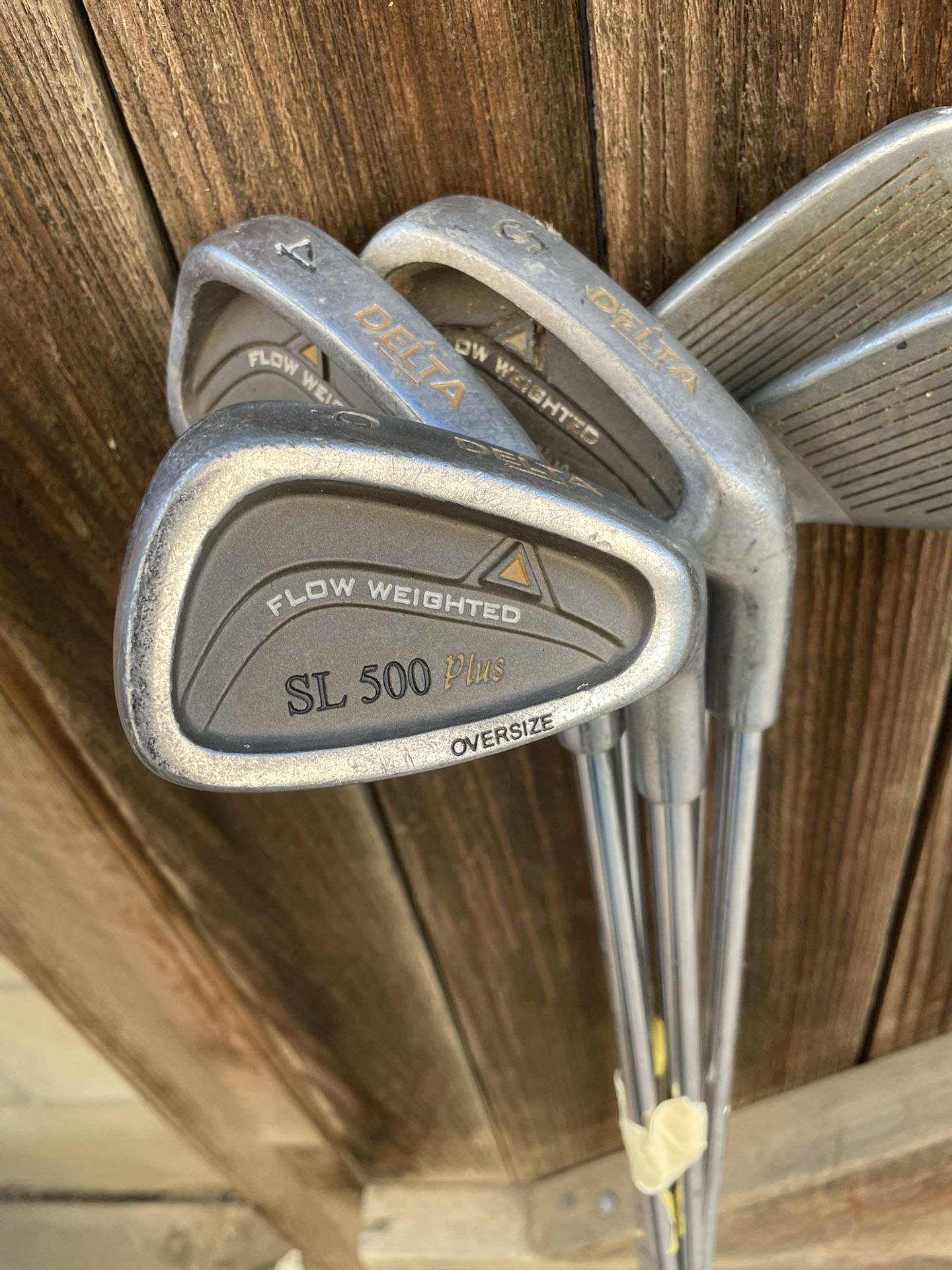 Delta SL 500 Plus Oversize Irons — RH 5-club set (4,5,6,7,9) – Steel Shafts