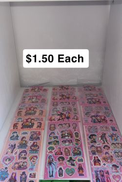 Kpop sticker packs $1.50 each