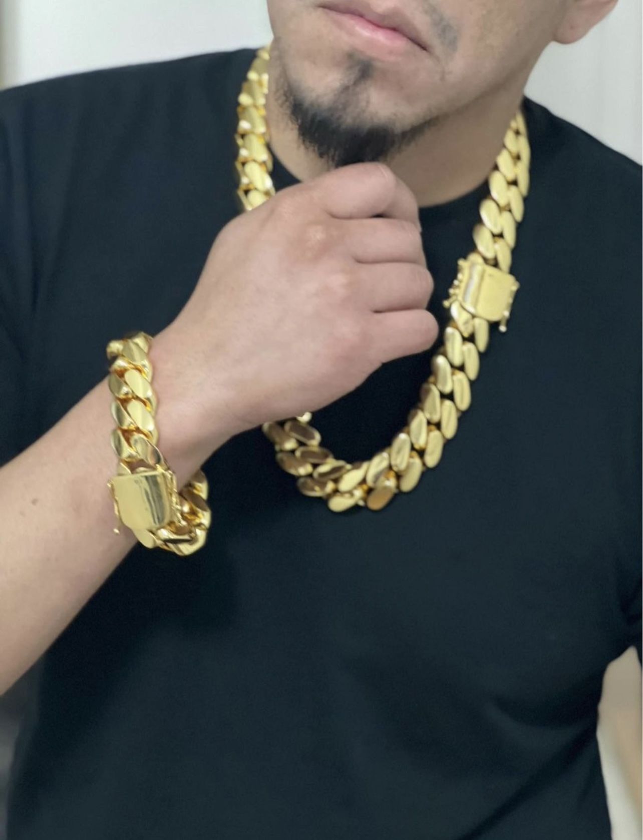 chain and bracelet set