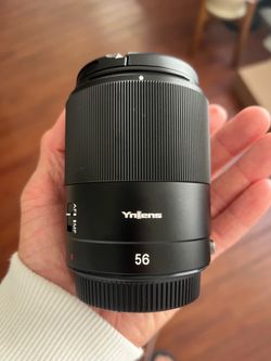Yongnuo YN56mm F1.4 DA DSM prime lens for canon RF mounts aps-c cameras