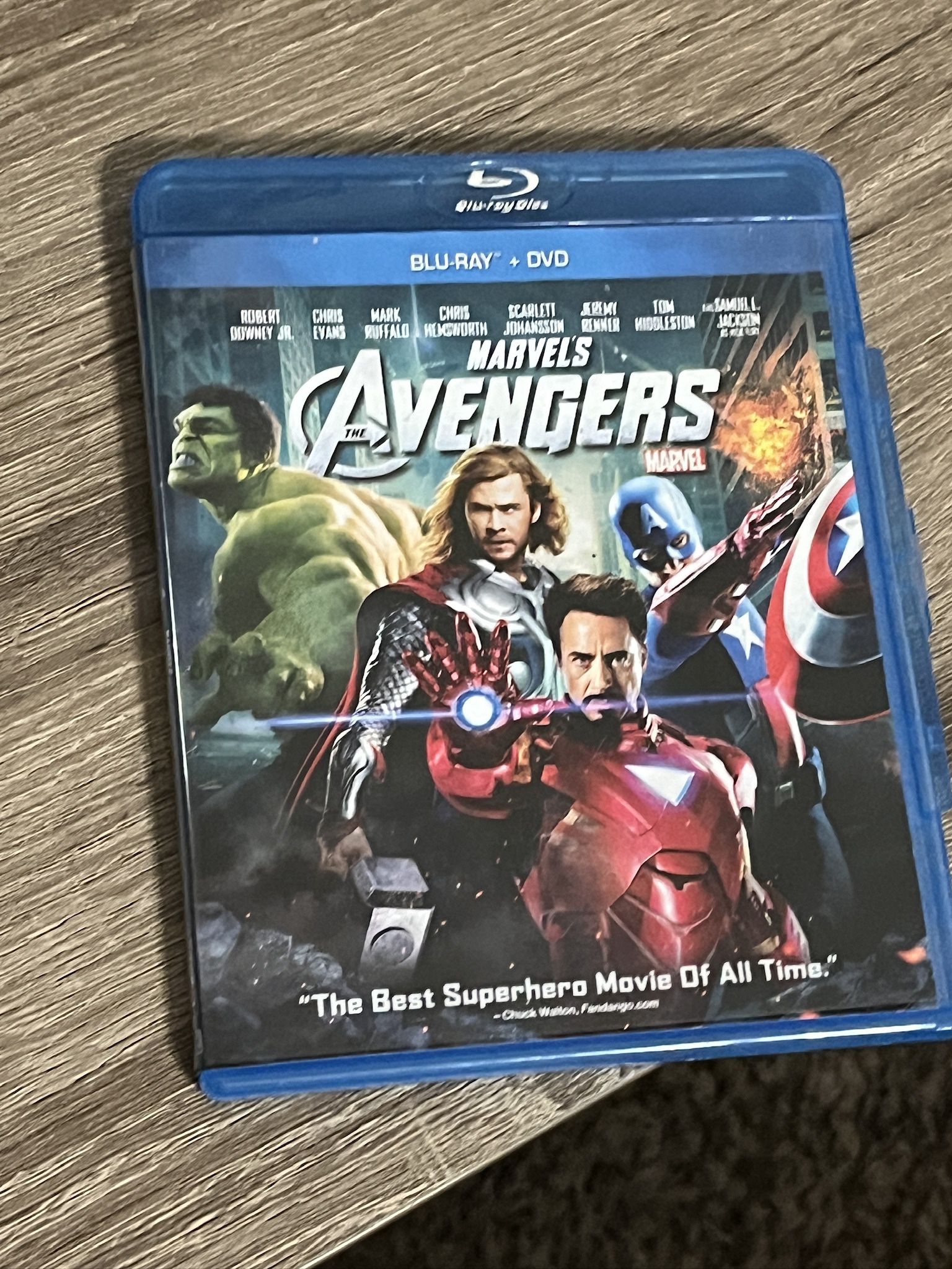 Avengers Blu Ray 
