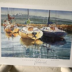 Edmonds arts Festival June 1999 #344 out of 800. Signed by Pamela B. Harold. Cash Only