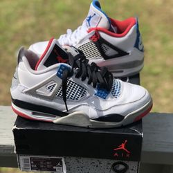 Jordan 4 What The Sz 8 100% Authentic 